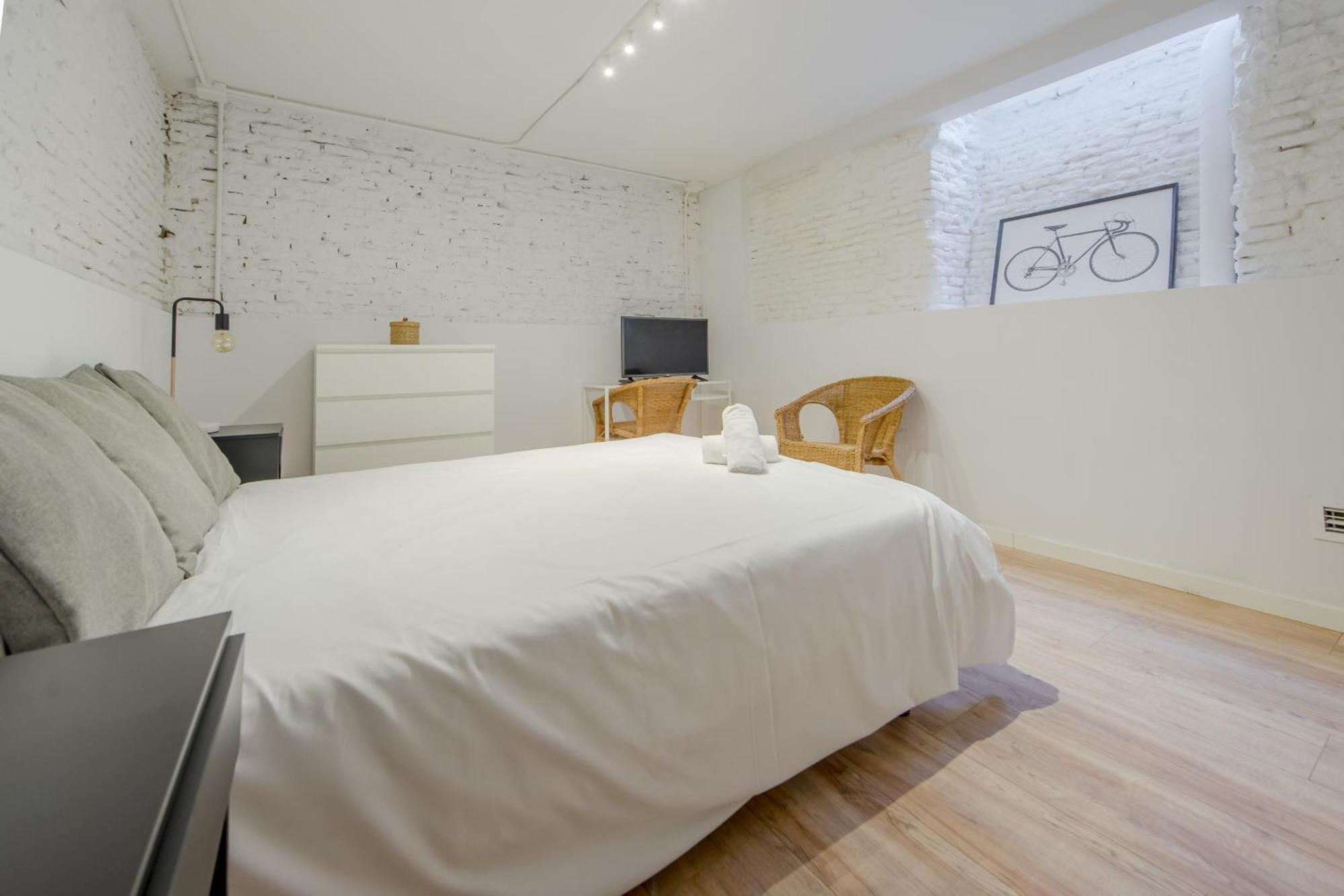 Modern Apt Para 7Pax En Chamberi-Ponzano มาดริด ภายนอก รูปภาพ