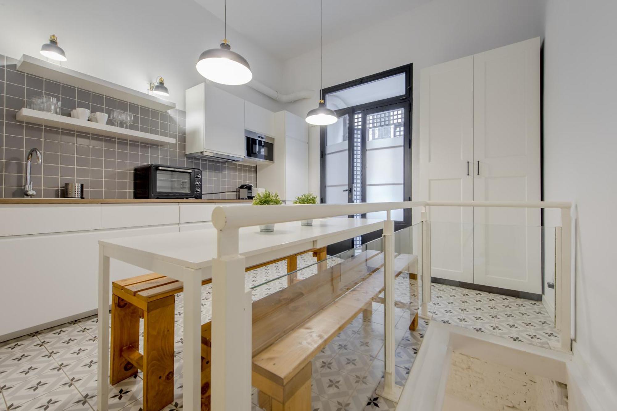 Modern Apt Para 7Pax En Chamberi-Ponzano มาดริด ภายนอก รูปภาพ