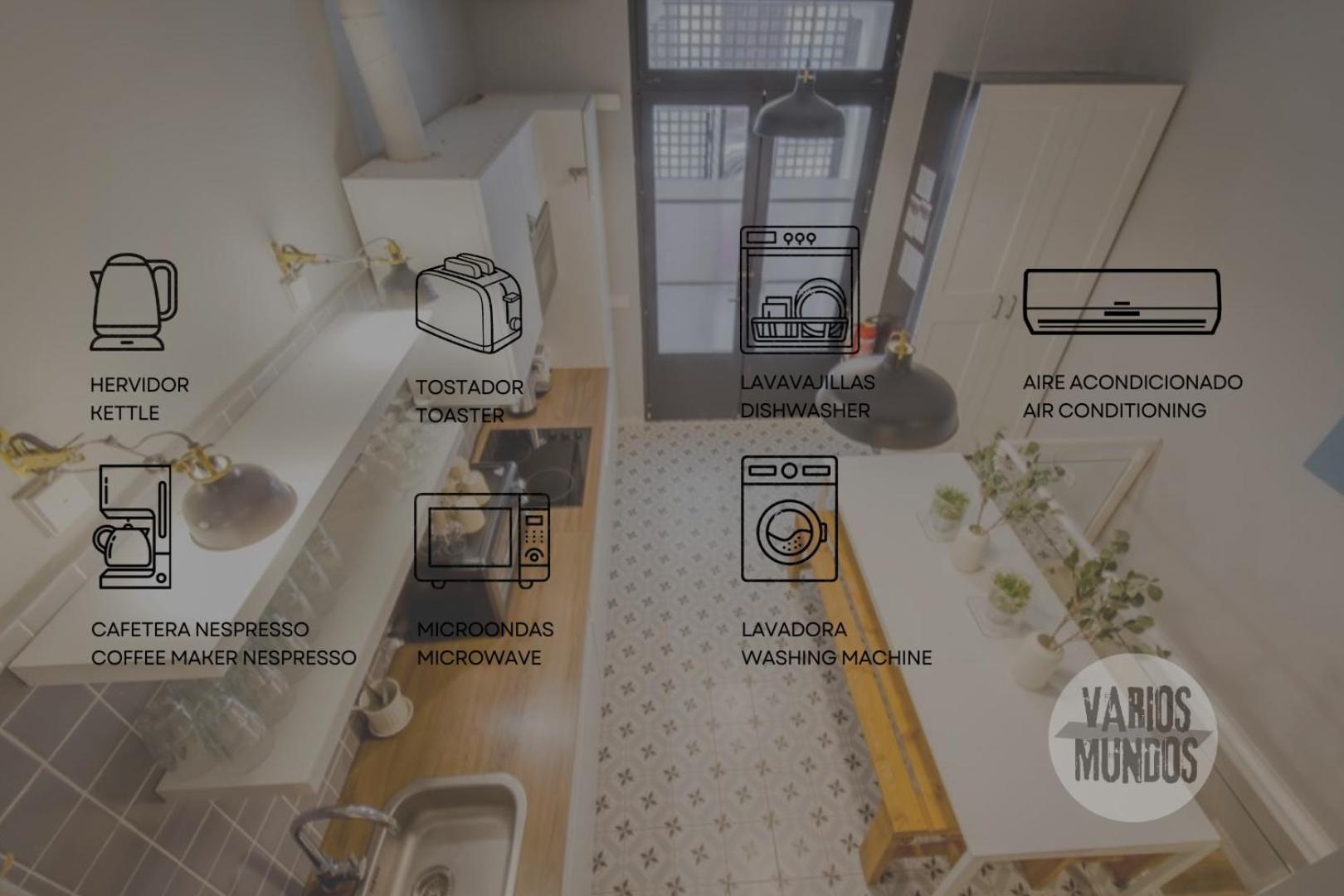 Modern Apt Para 7Pax En Chamberi-Ponzano มาดริด ภายนอก รูปภาพ