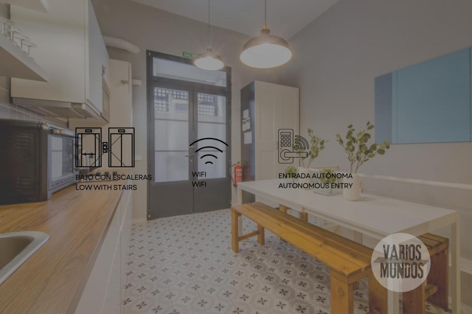 Modern Apt Para 7Pax En Chamberi-Ponzano มาดริด ภายนอก รูปภาพ